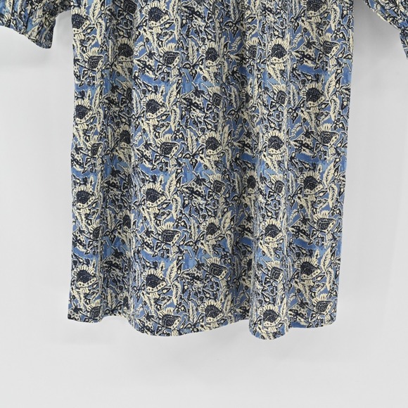 TUCKERNUCK Ros Garden Embroidered Dress Size S Cottagecore Peasant Floral Cotton - Picture 14 of 14